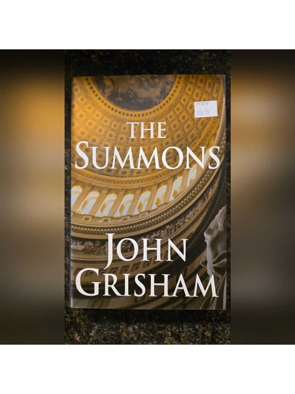 John Grisham The Summons Hard Cover Book
